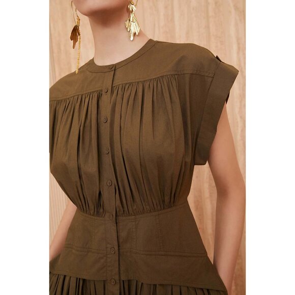 Ulla Johnson "Charlie" Dress in "Beech", size 2 - Picture 4 of 11